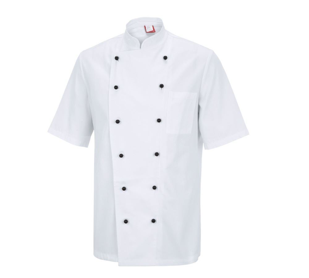 Shirts & Co.: Kochjacke Bilbao + weiß