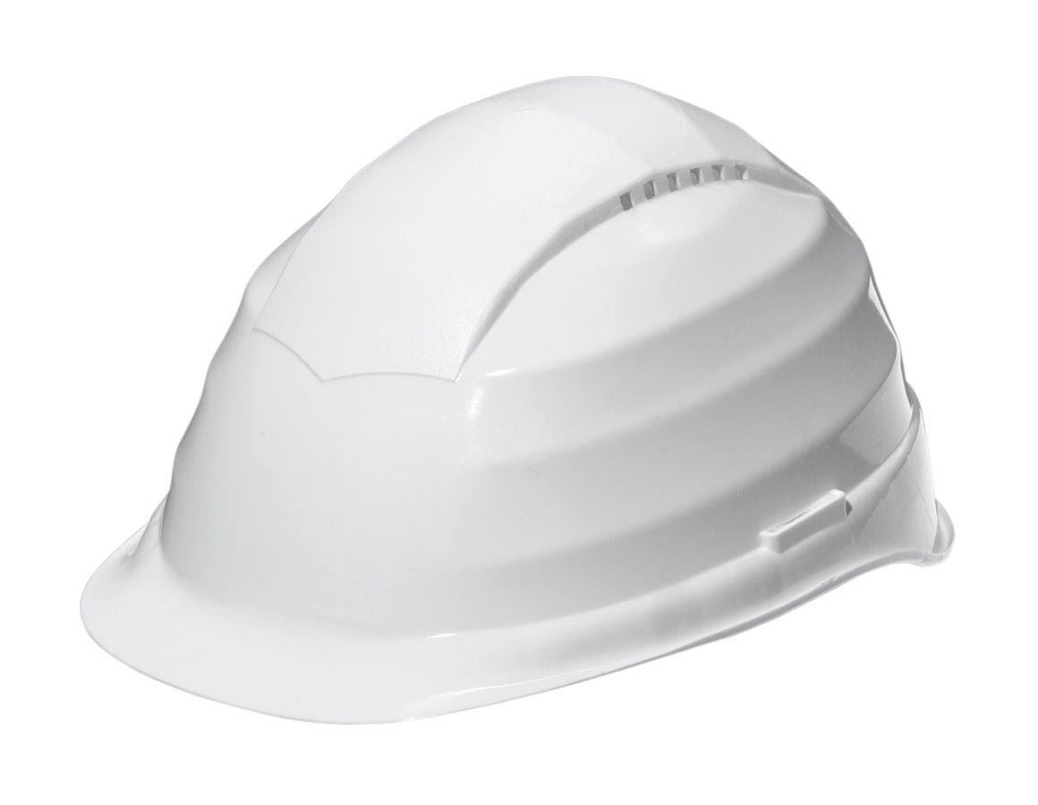 Hard Hats: Safety helmet, 6-point + white