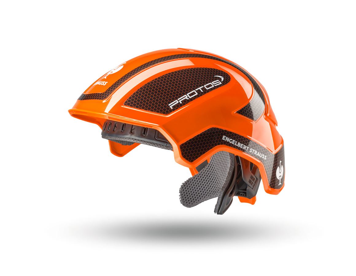 Hard Hats: e.s. Work helmet Protos® + orange/black