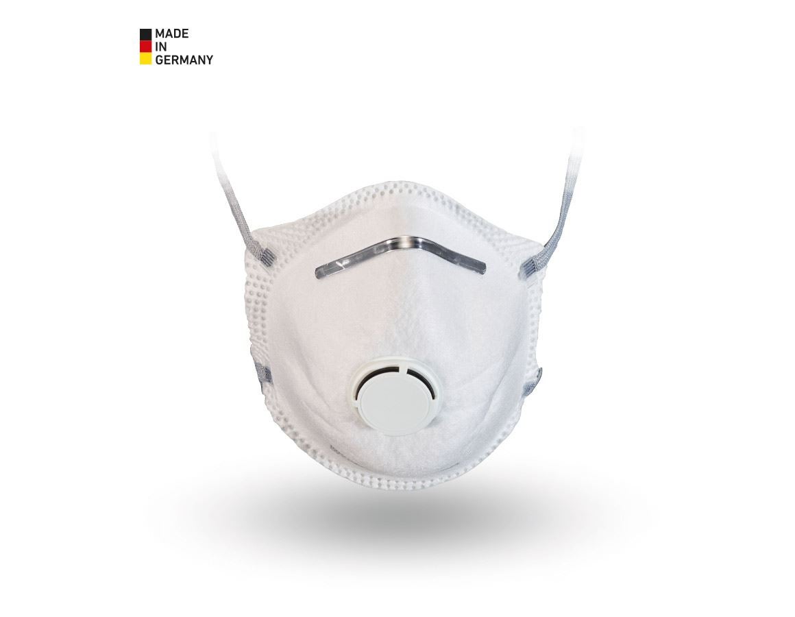 Atemschutzmasken: Atemschutzmaske FFP2 Cup, 10er Pack + weiß