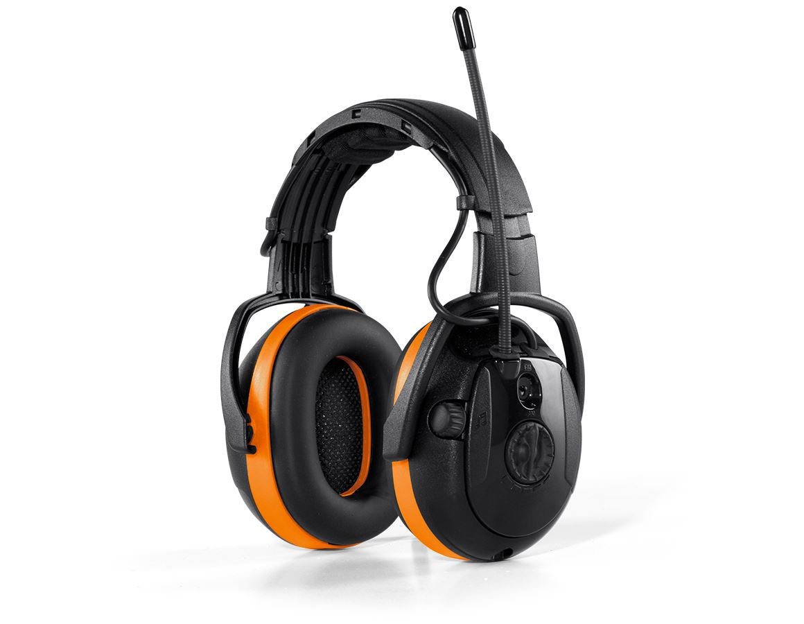 Casques anti bruits: e.s. Protège-oreilles Radio 2HR + orange