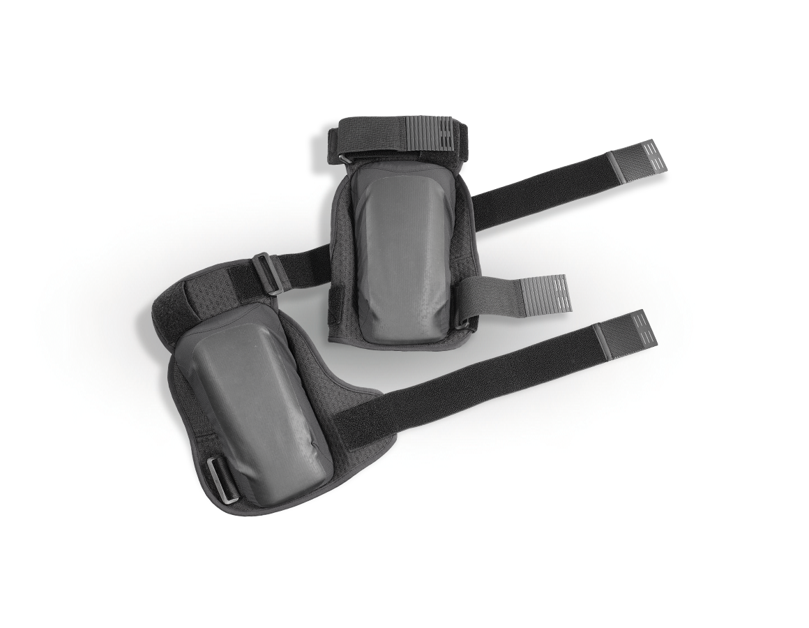 Knee Protectors: e.s. Knee pad pocket Pro-Comfort, rough + black/black
