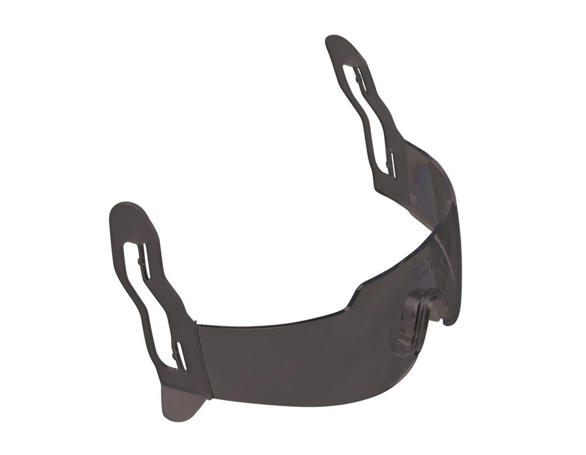 Safety Glasses: Integrated helmet goggles