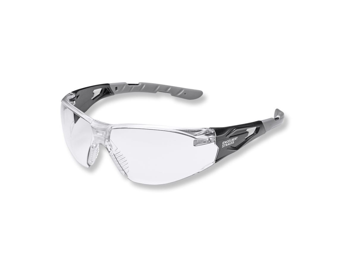 Safety Glasses: e.s. Ladies' safety glasses Wise + clear-transparent/black