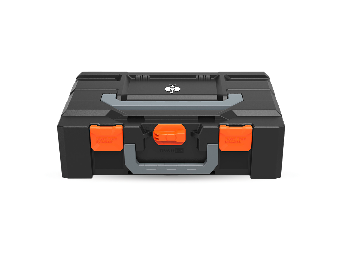 STRAUSSbox System: STRAUSSbox 145 large Color + high-vis orange
