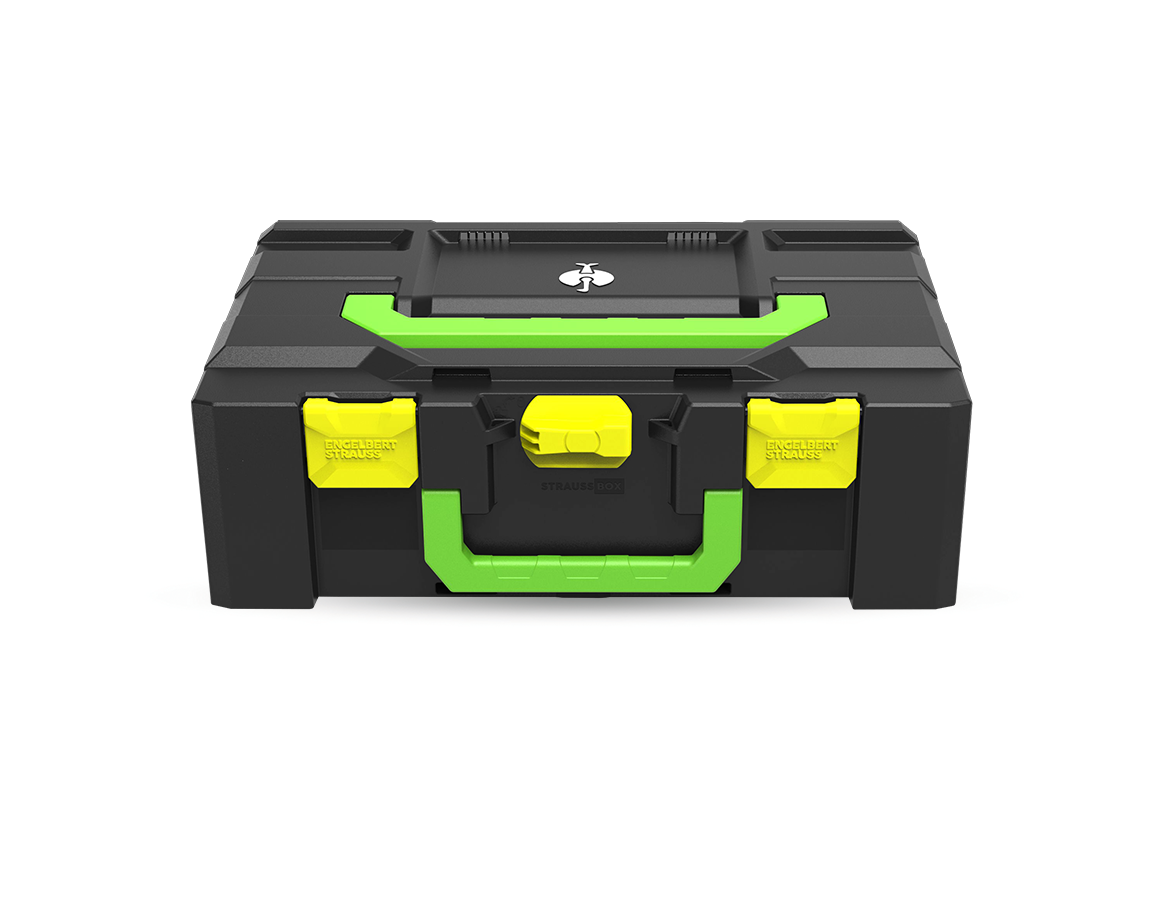 STRAUSSbox System: STRAUSSbox 165 large Color + high-vis yellow