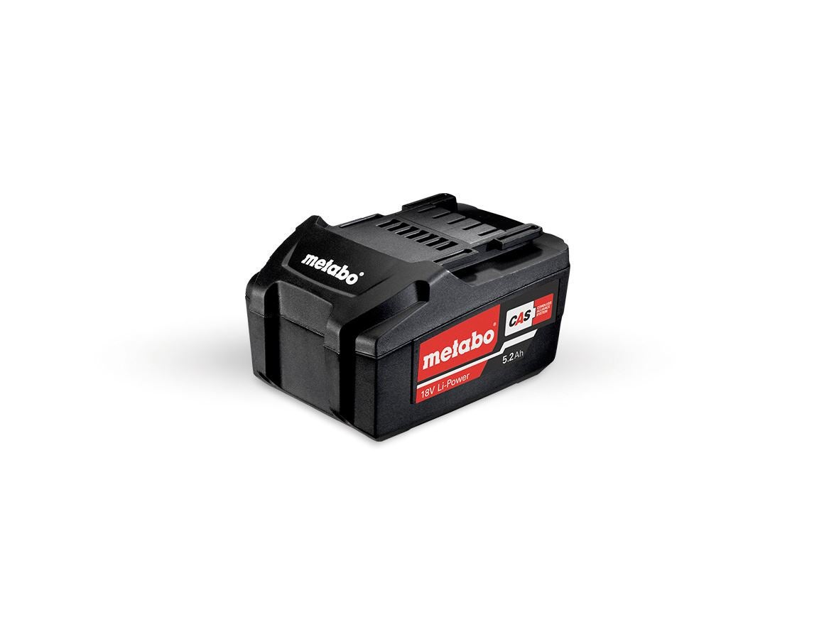 Electrical tools: Metabo 5.2 Ah Li-Ion spare battery