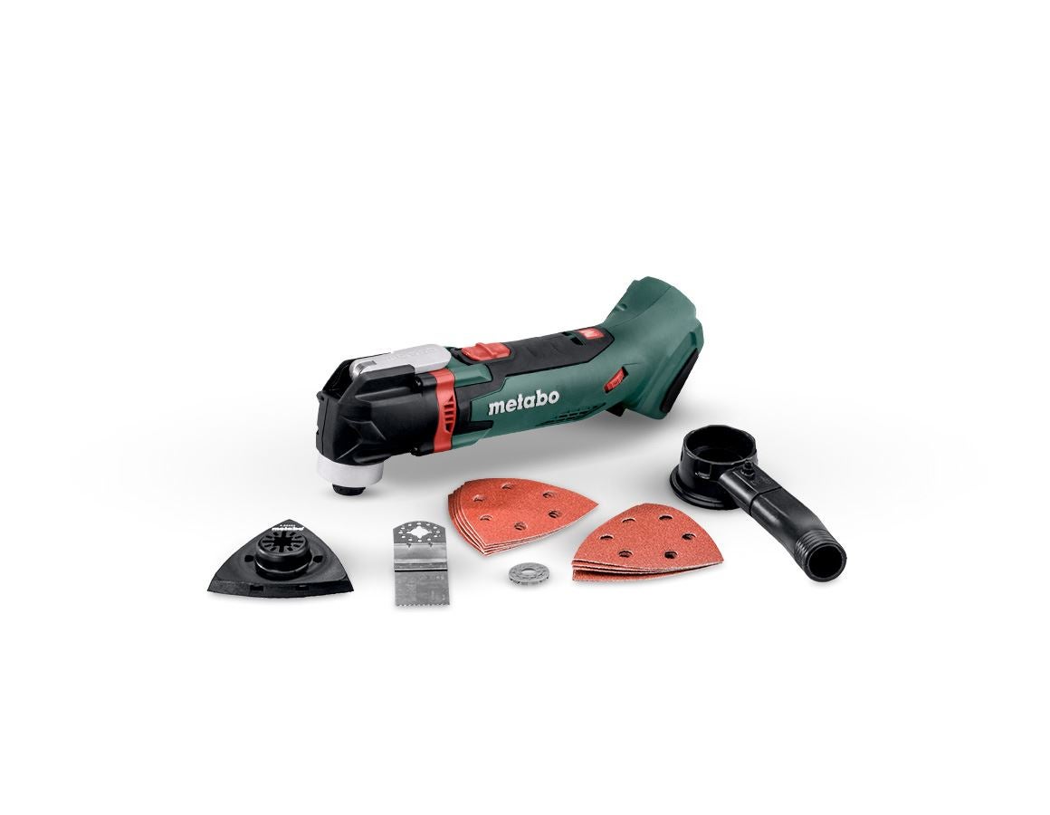 Electrical tools: Metabo 18.0 V battery multitool MT in metaBox 145L