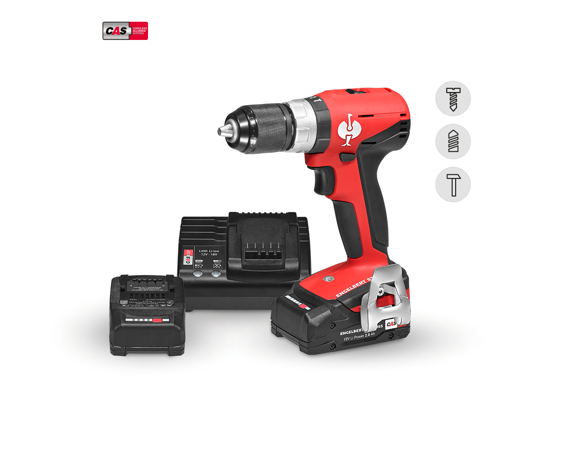 Electrical tools: 18.0 V cordless hammer drill screwdriver L