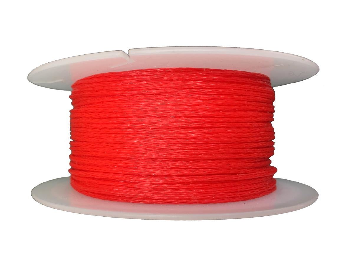 Markieren: Maurerschnur Polyethylen, rot 50 m + rot