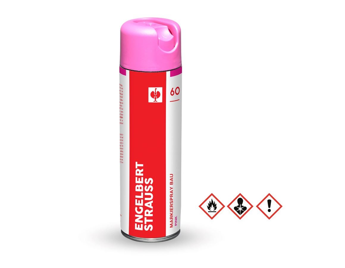 Sprays: Construction marking spray #60 + pink