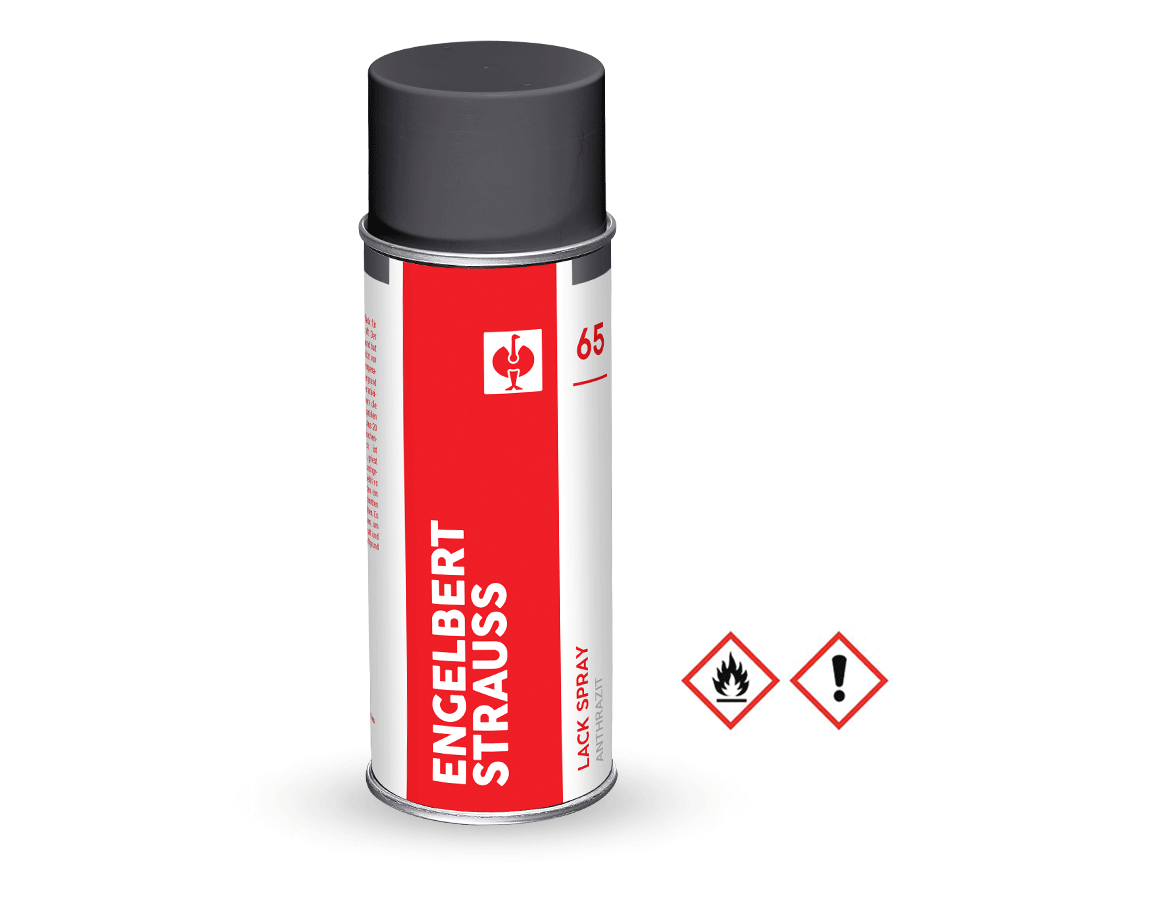Sprays: e.s. Paint spray #65 + anthracite
