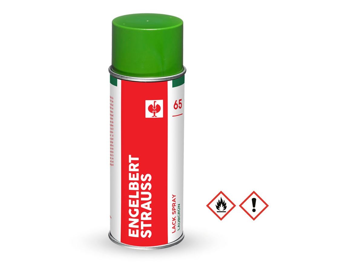 Sprays: e.s. Paint spray #65 + leaf green
