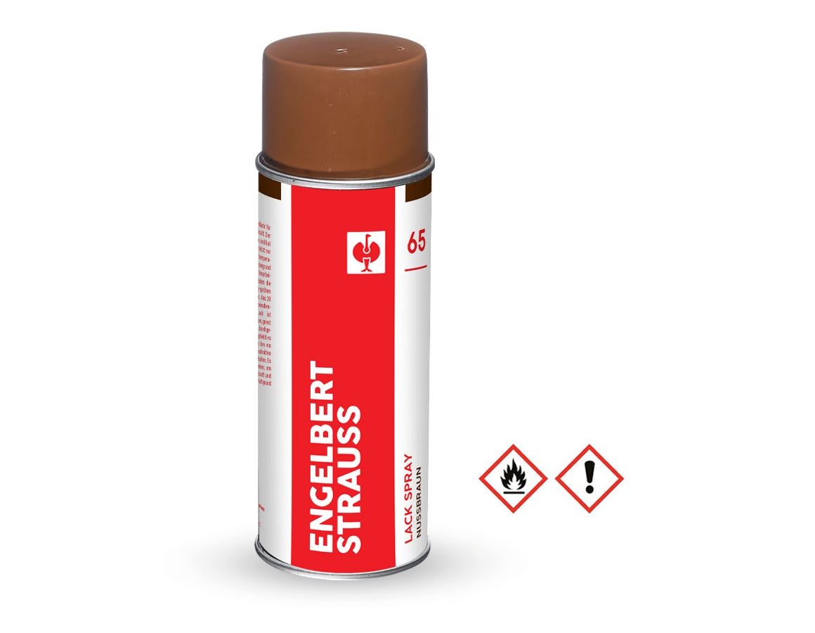 Sprays: e.s. Paint spray #65 + nut brown