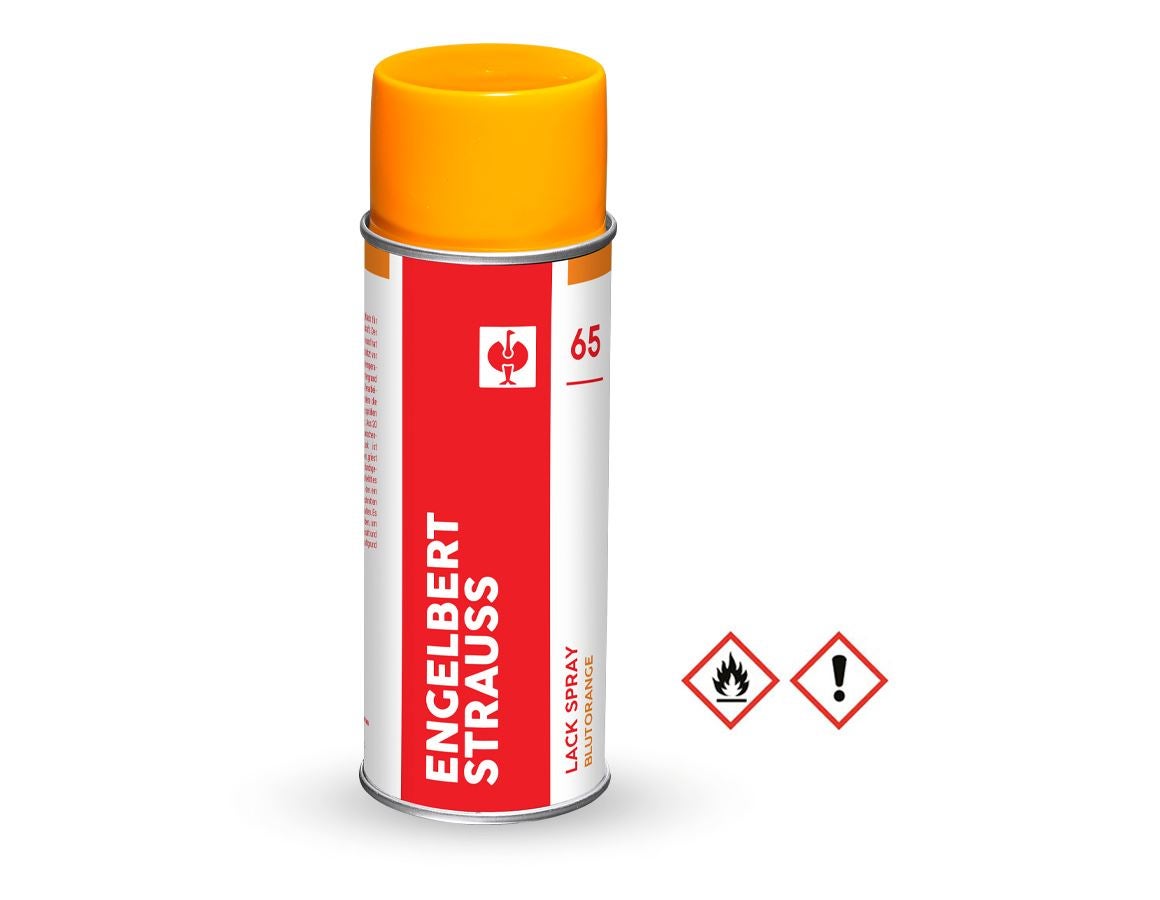 Sprays: e.s. Paint spray #65 + blood orange