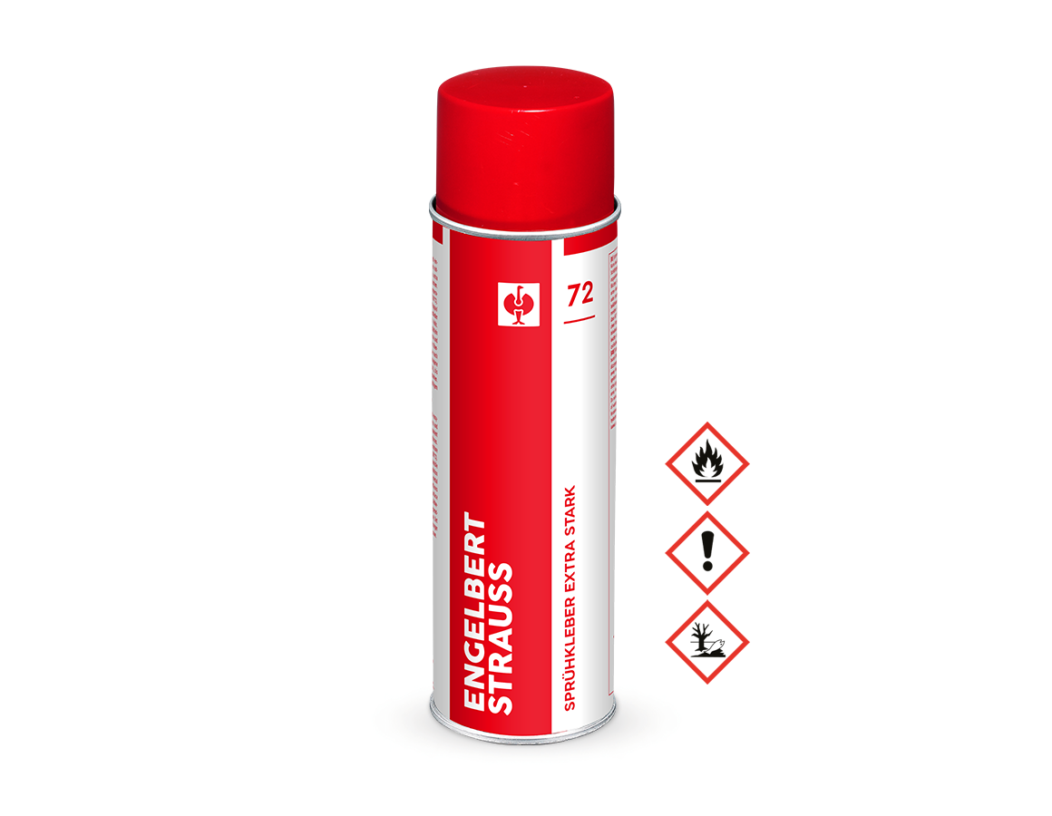 Sprays: Spray adhesive extra strong #72
