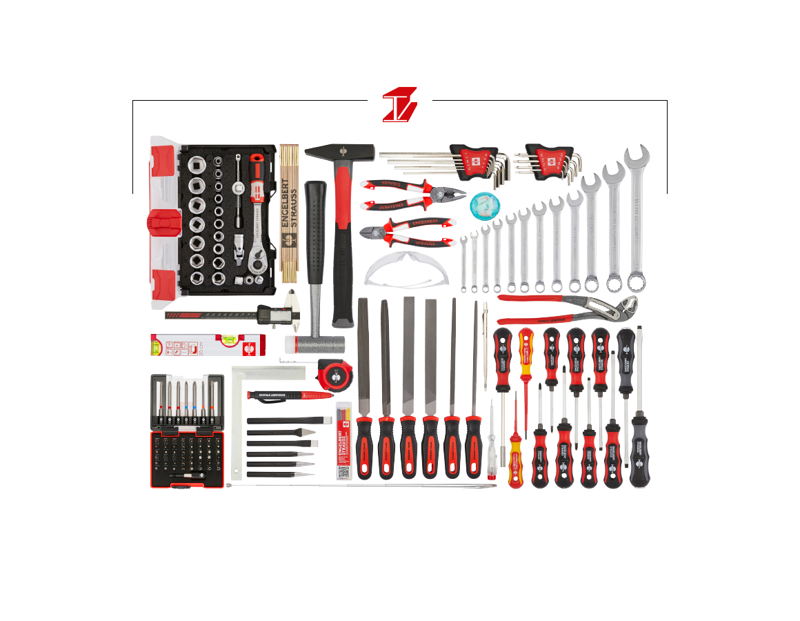 Mallette à outils: Kit d'outils métal