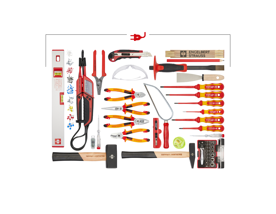 Werkzeugkoffer: Werkzeug-Set Elektro