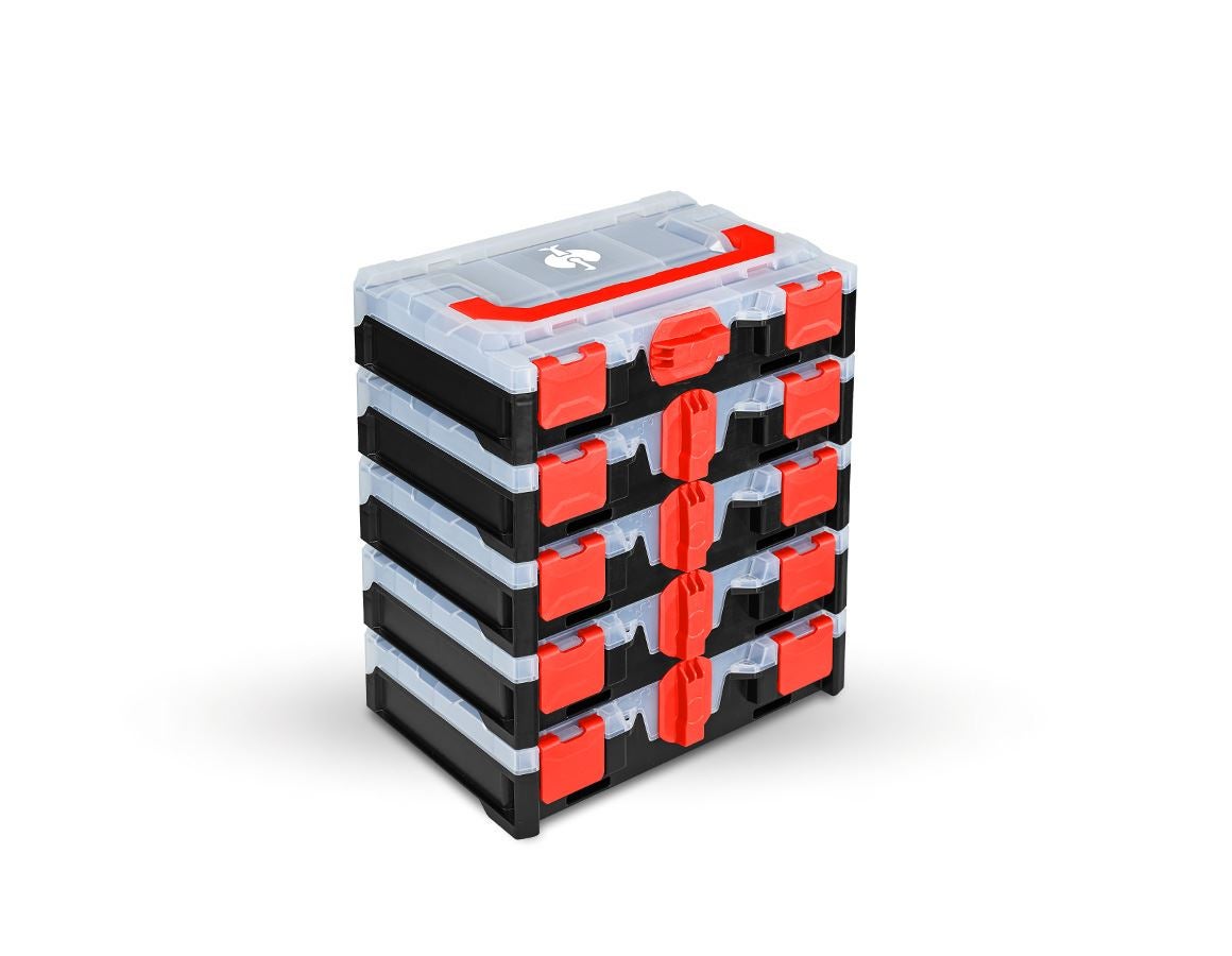 Tool Cases: STRAUSSbox mini set of 5 for 4