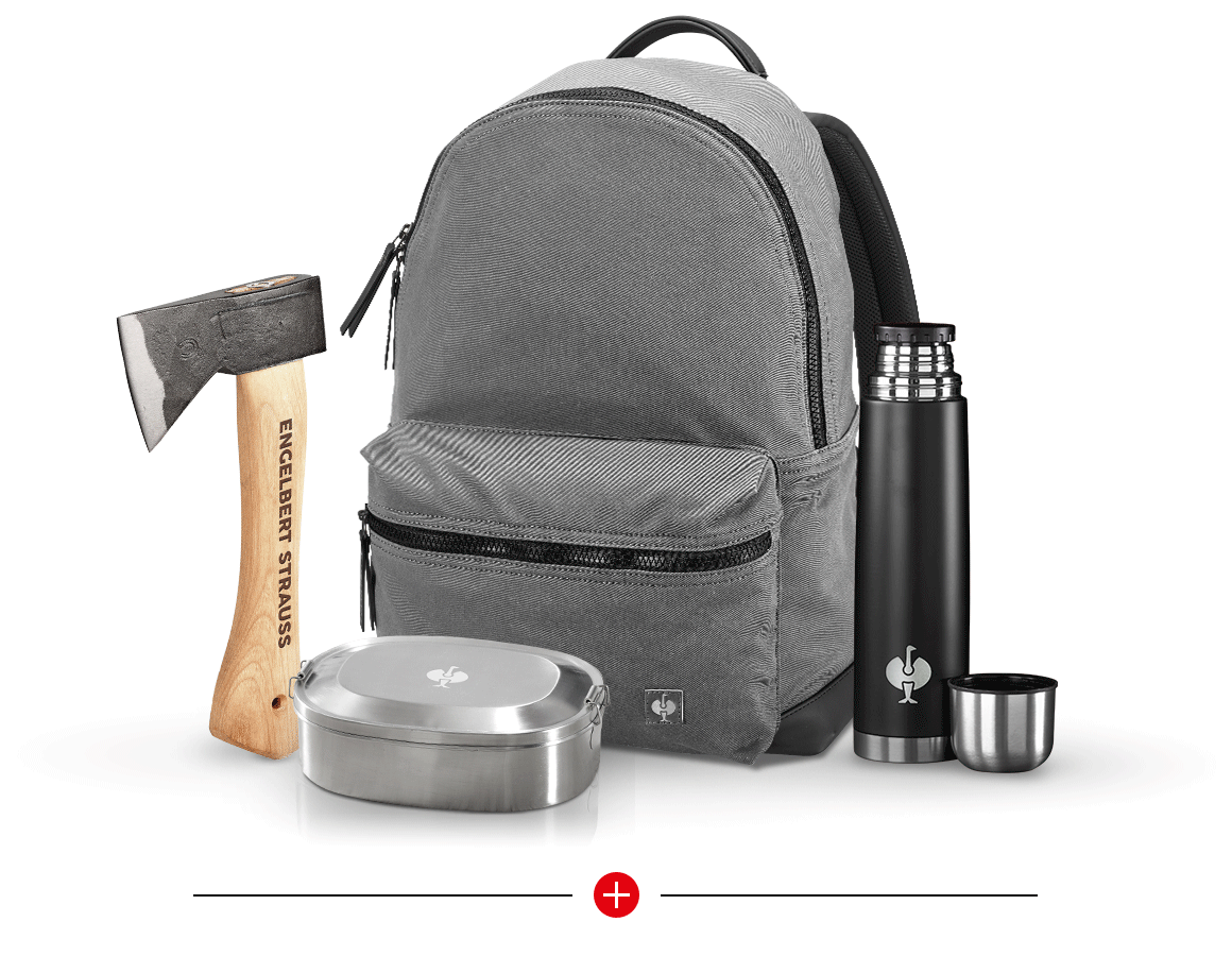 Tools: e.s. Trekking axe gift set + granite