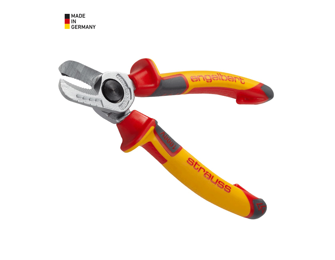 Tongs: e.s. cable cutter VDE