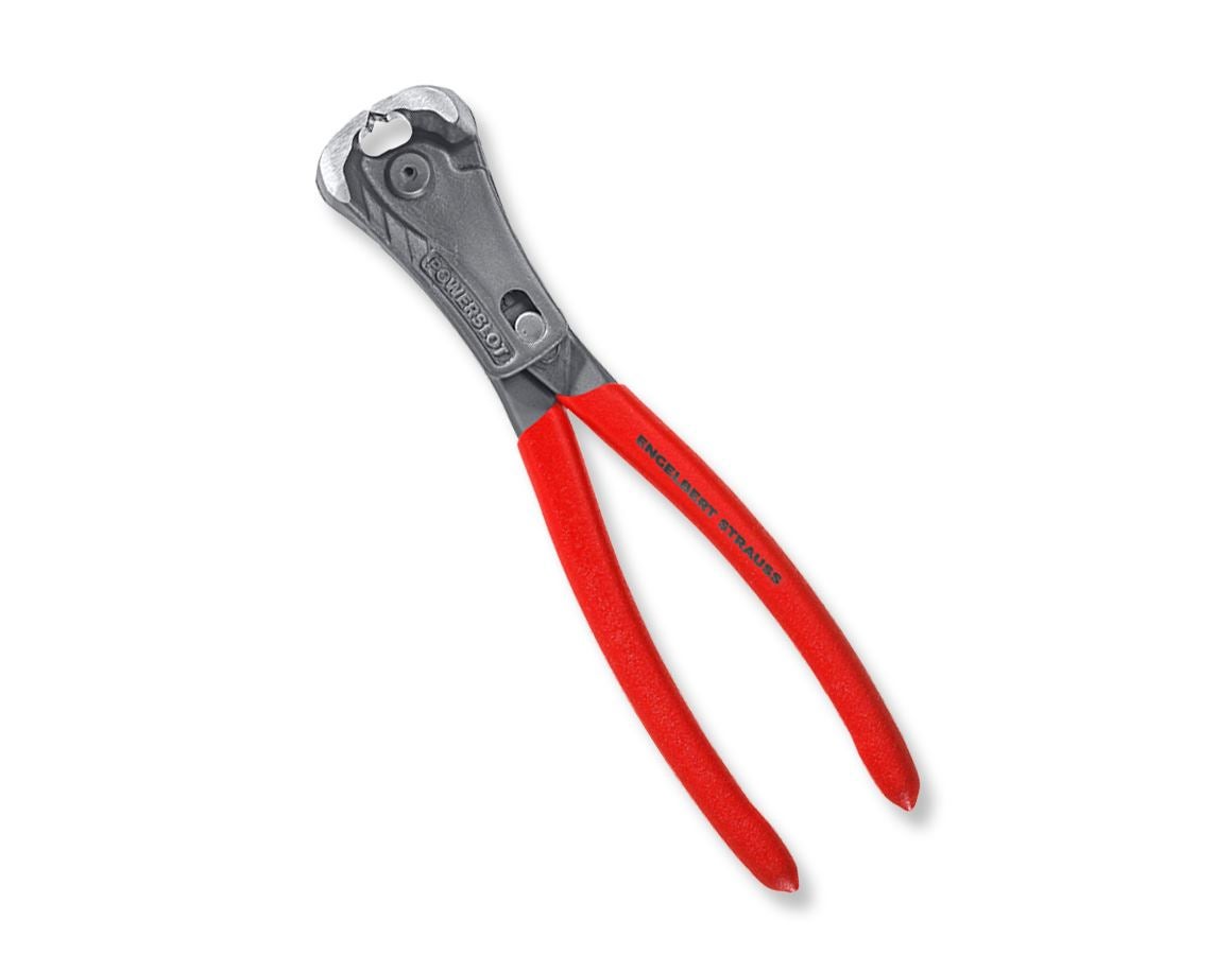 Tongs: Compound-leverage end cutters