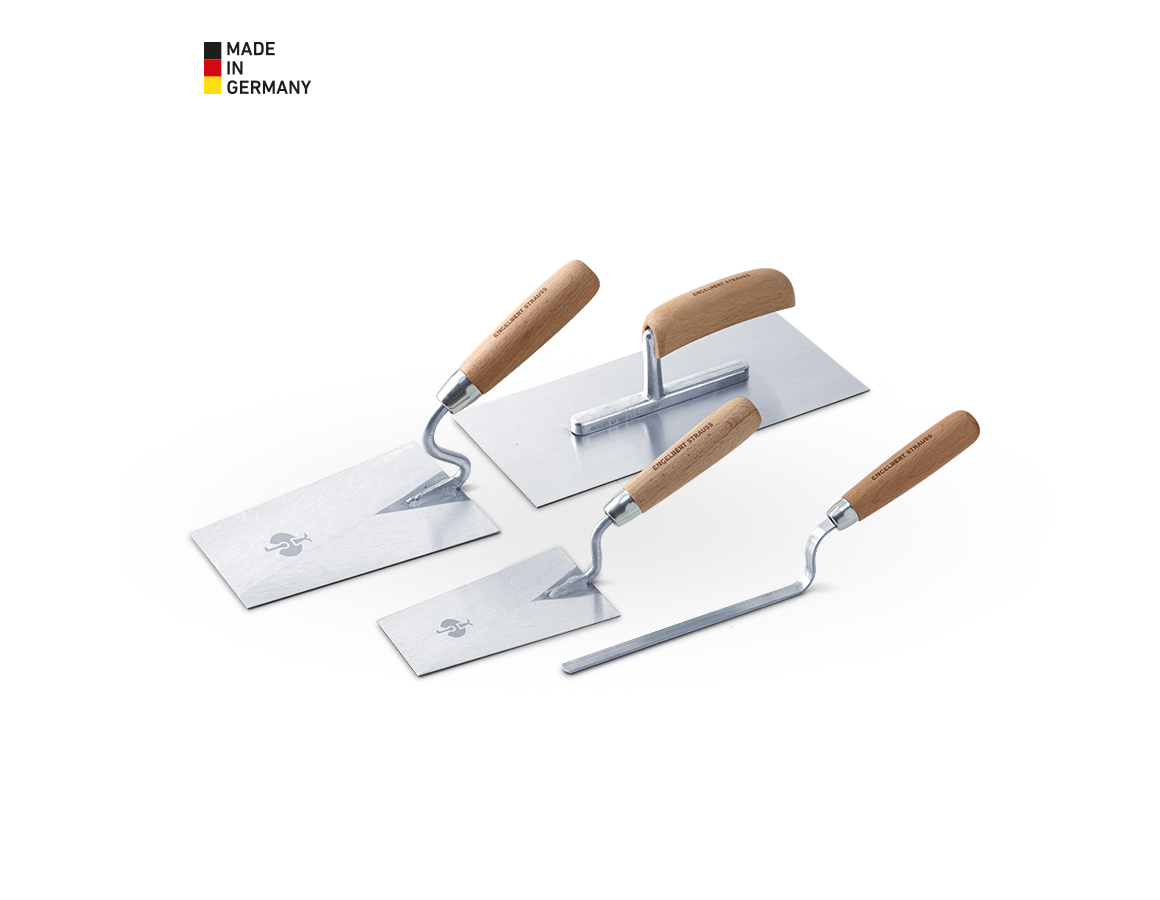 Trowels | spatulas | rubbing board: e.s. Trowel set, 4-piece