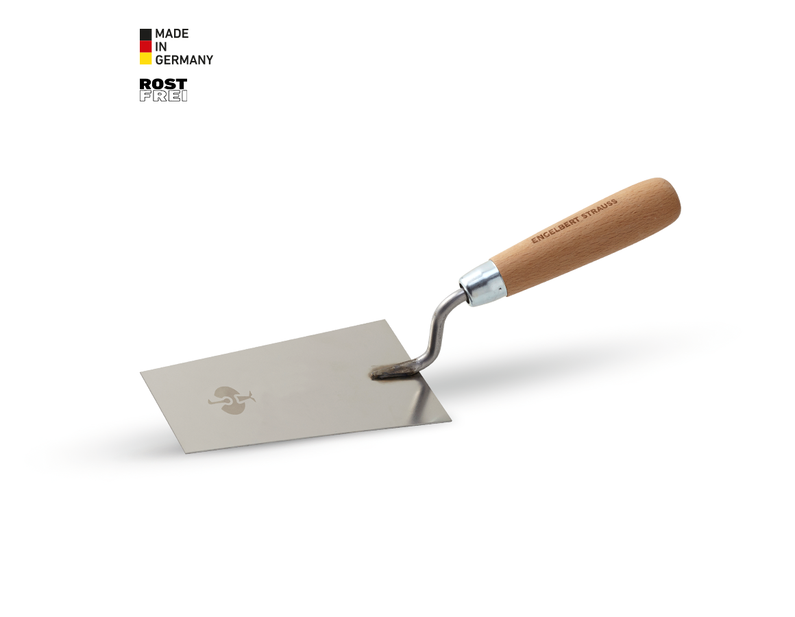 Trowels | spatulas | rubbing board: e.s. Bern plaster trowel , stainless steel