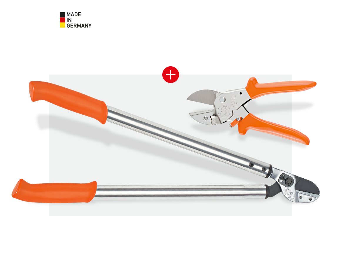 Tools: Branch and garden shears combi-set