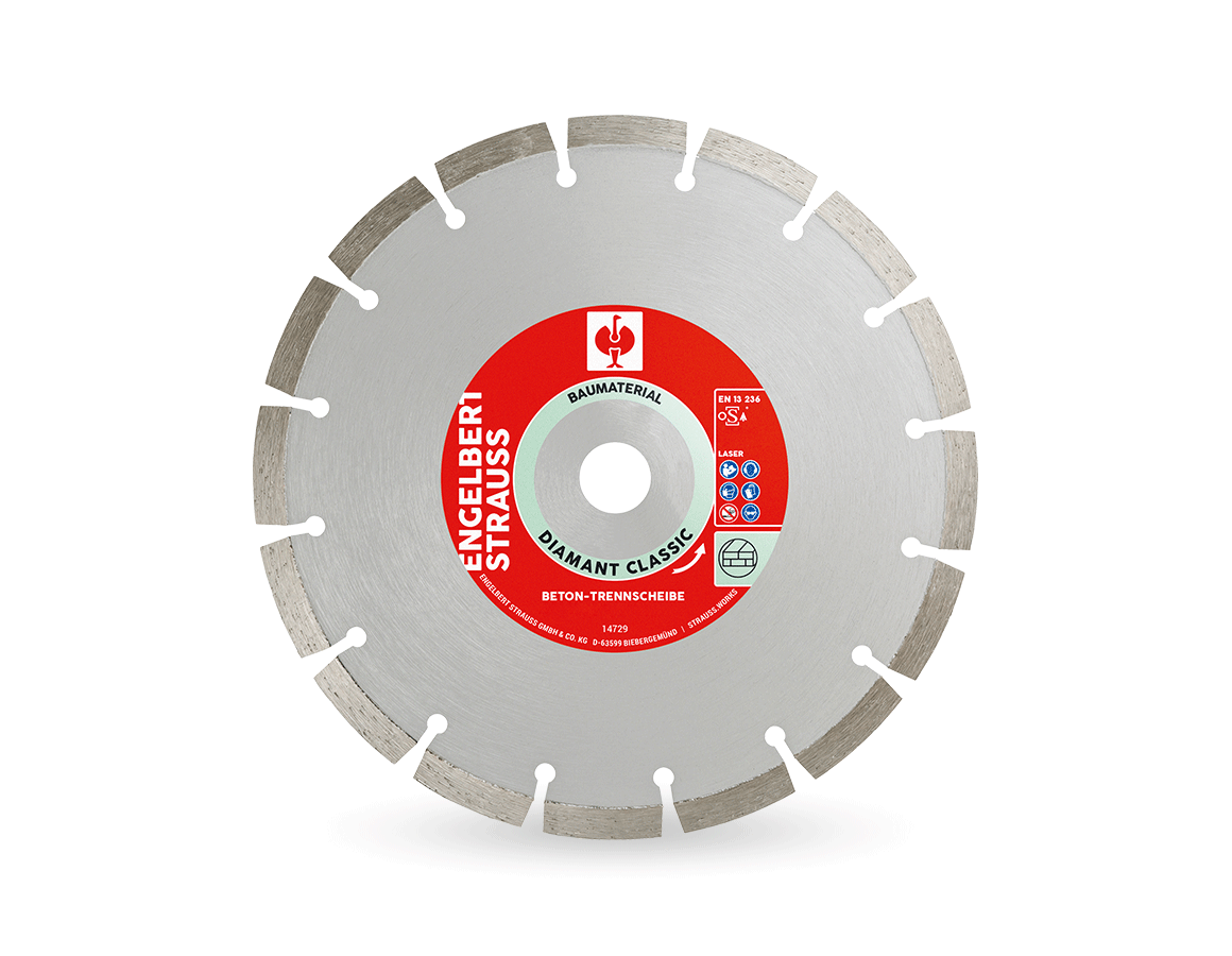 Cutting discs: e.s. Concrete cutting disc diamond classic