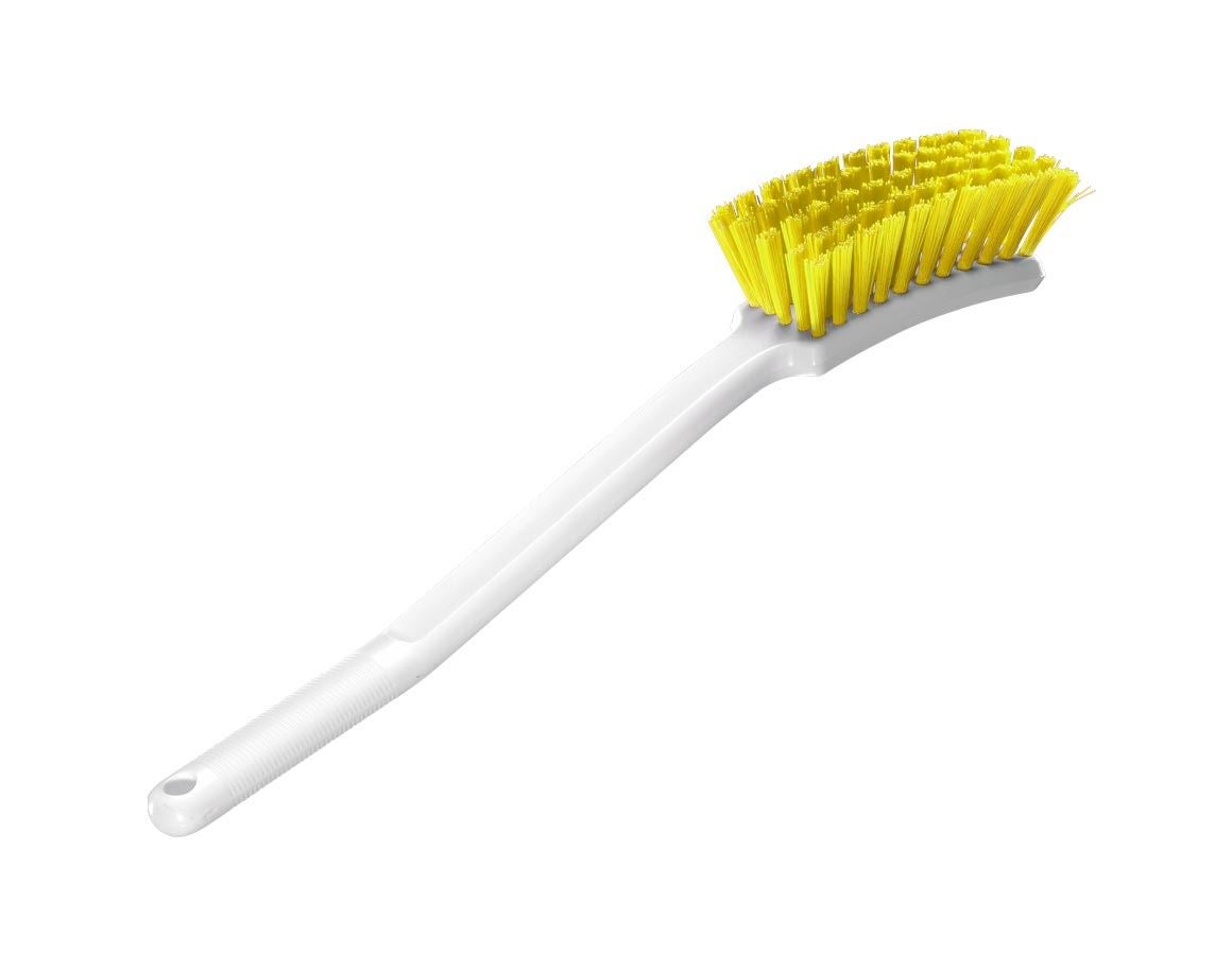 Brooms | Brushes | Scrubbers: Long-handled hand brush + yellow