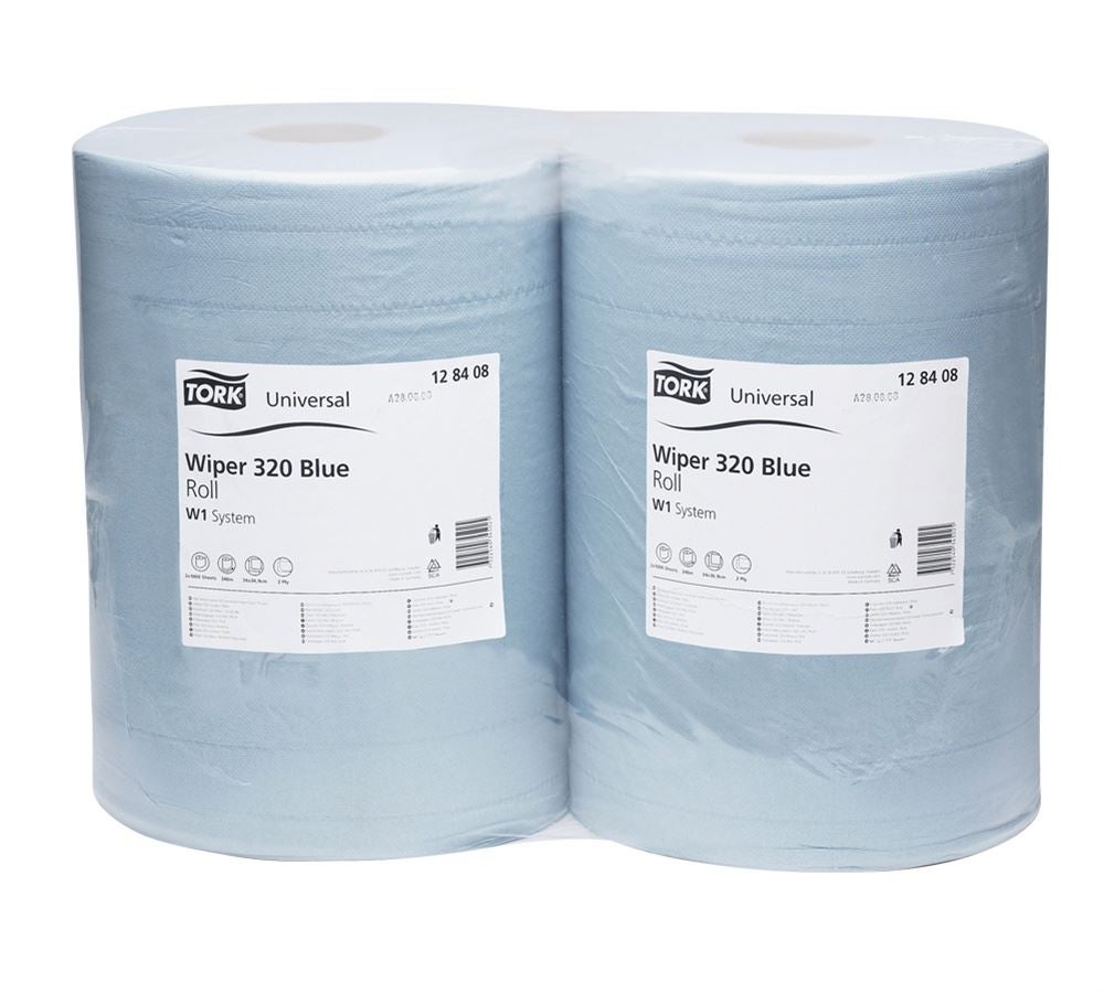 Cloths: Tork cleaning paper on rolls, pack of 2