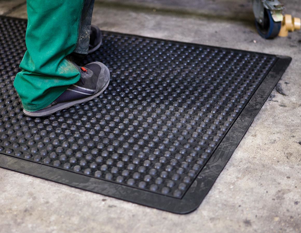 Floor mats: Workplace mat Yoga Dome + black