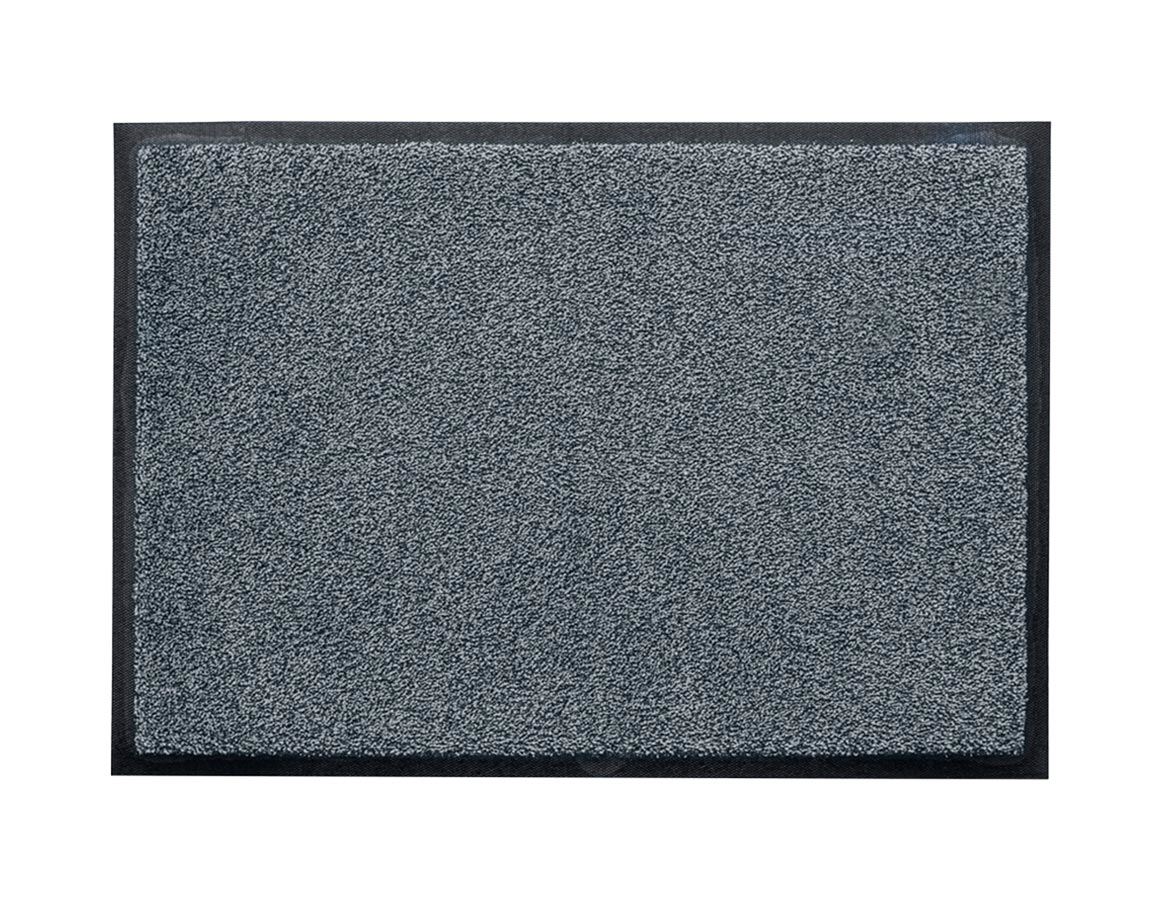 Floor mats: Comfort mats with rubber edge + black/lightgrey
