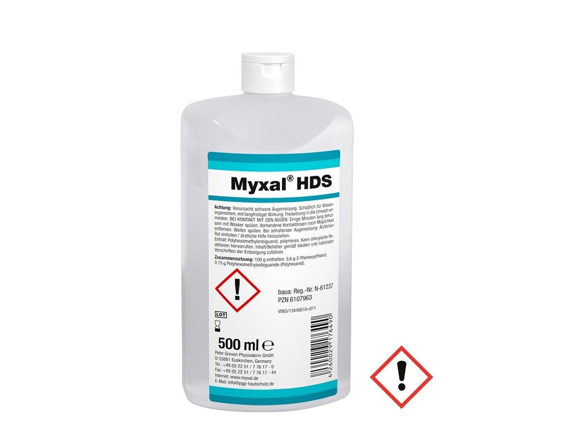 Besoin opérationnel: Savon liquide MYXAL HD