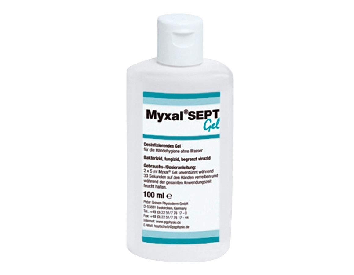 Hand cleaning | Skin protection: Disinfectinggel Myxal SEPT