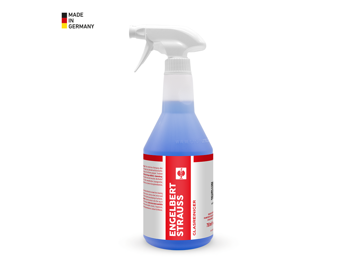 Cleaning agents: Glass cleaner, 750 ml