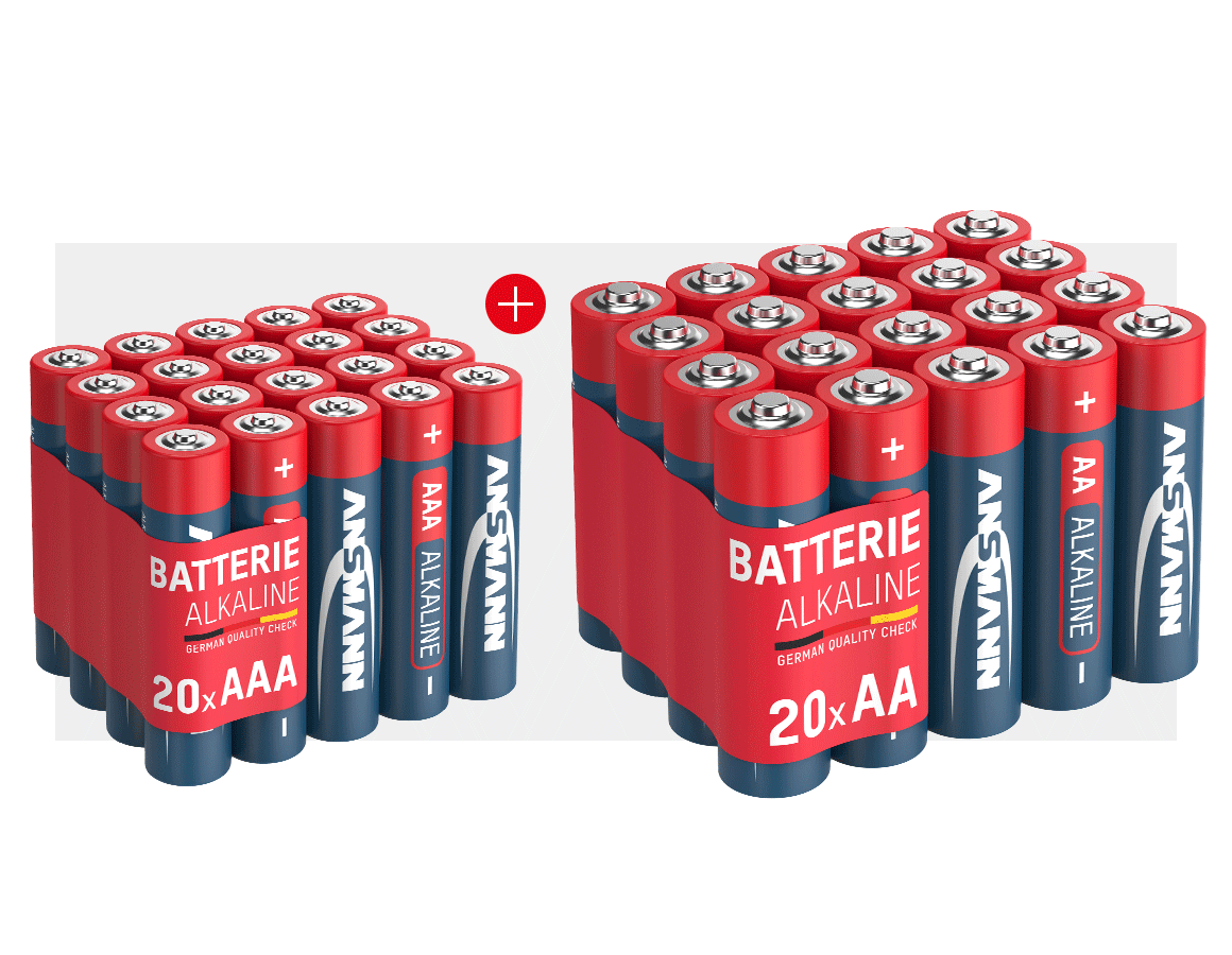 Besoin opérationnel: Piles Ansmann 40 pack combiné