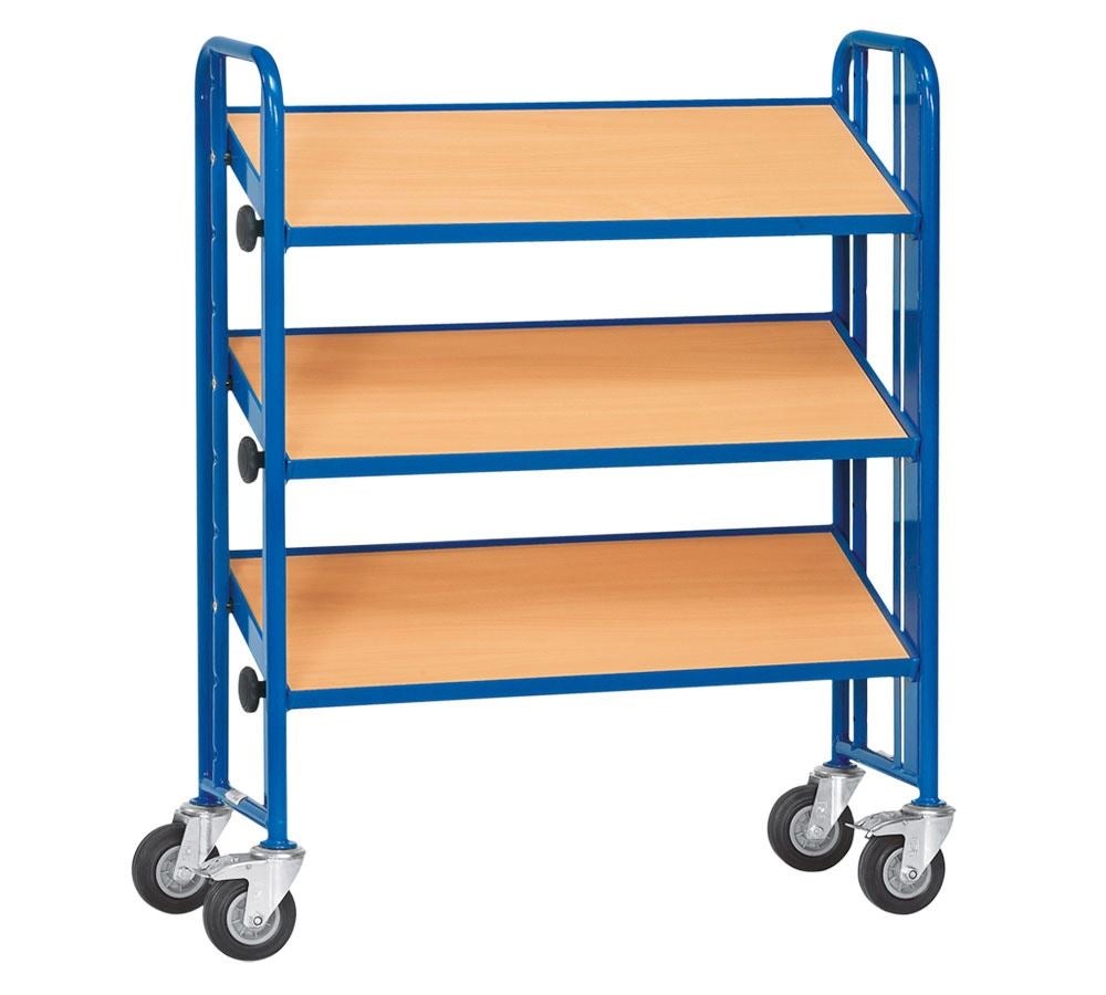 Bar-type trolley: Assembly cart, 1-sided with 3 levels