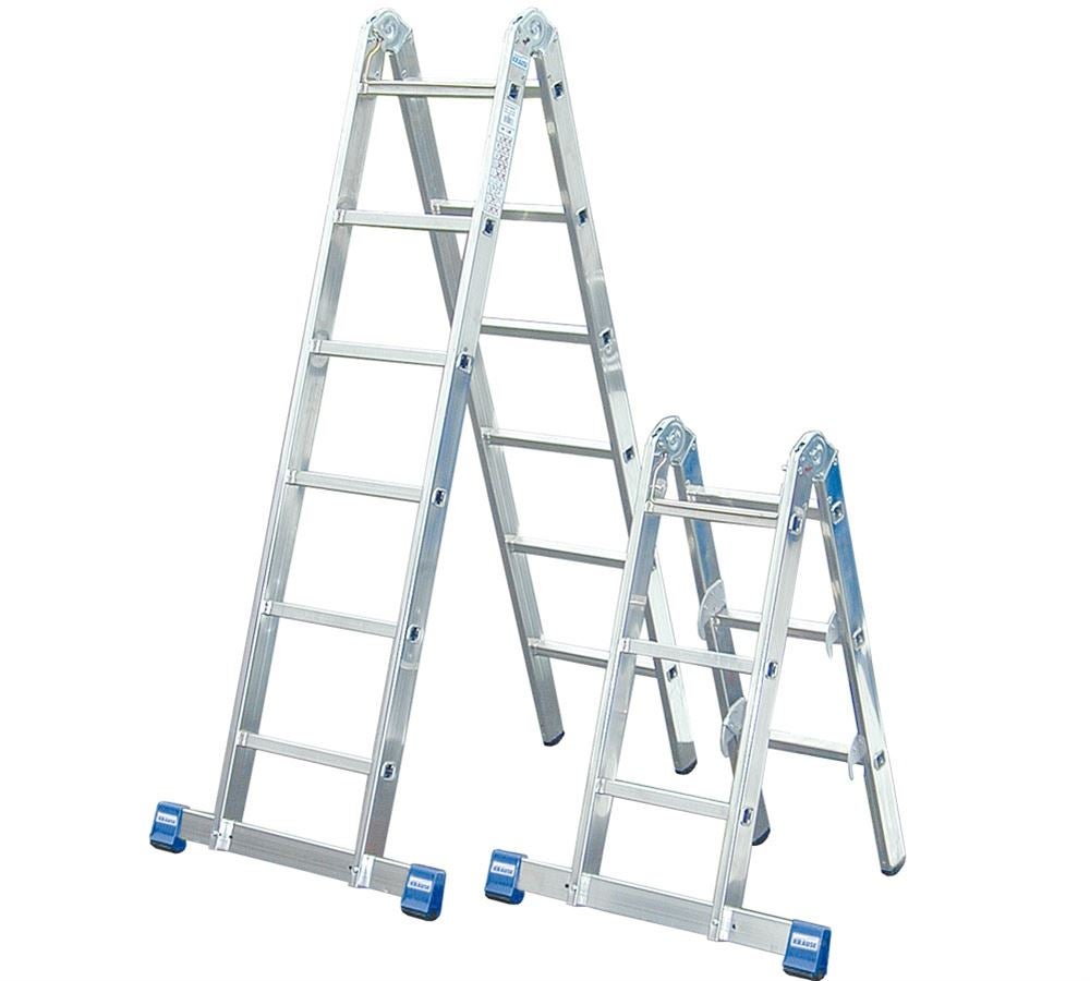 Ladders: KRAUSE STABILO folding combi-ladder (alu)