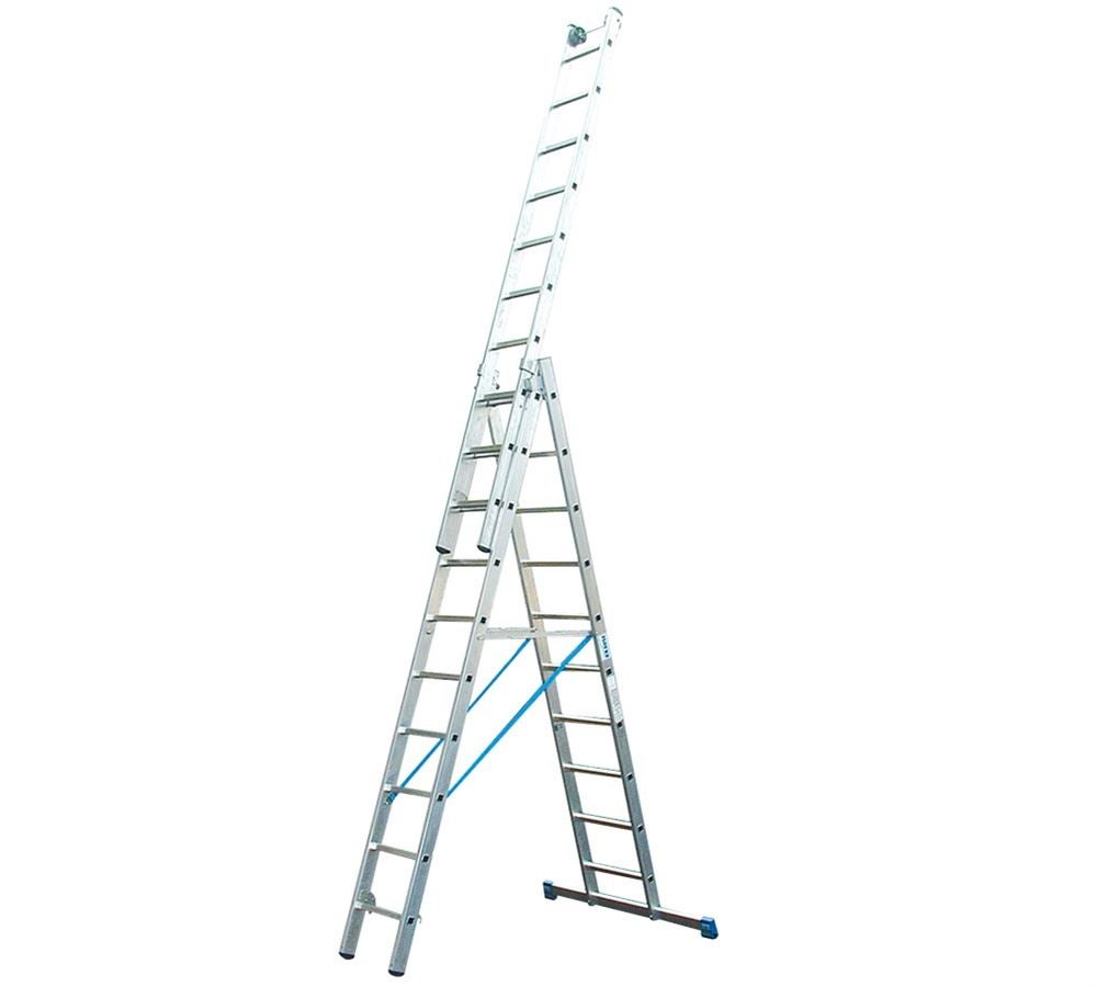 Ladders: KRAUSE STABILO multi-purpose ladder (alu)