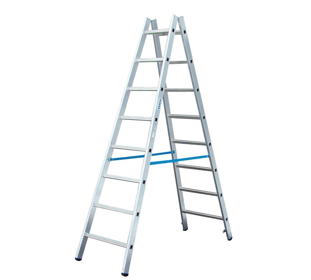 Ladders: KRAUSE alu rung double ladder