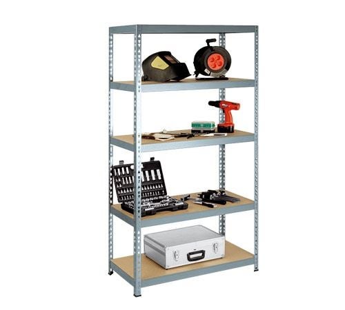 Shelves: Heavy-duty shelf / work table