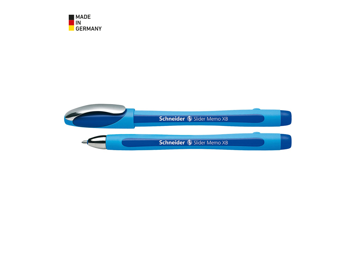 Writing | Correcting: SCHNEIDER Ballpoint Pen Slider Memo + blue