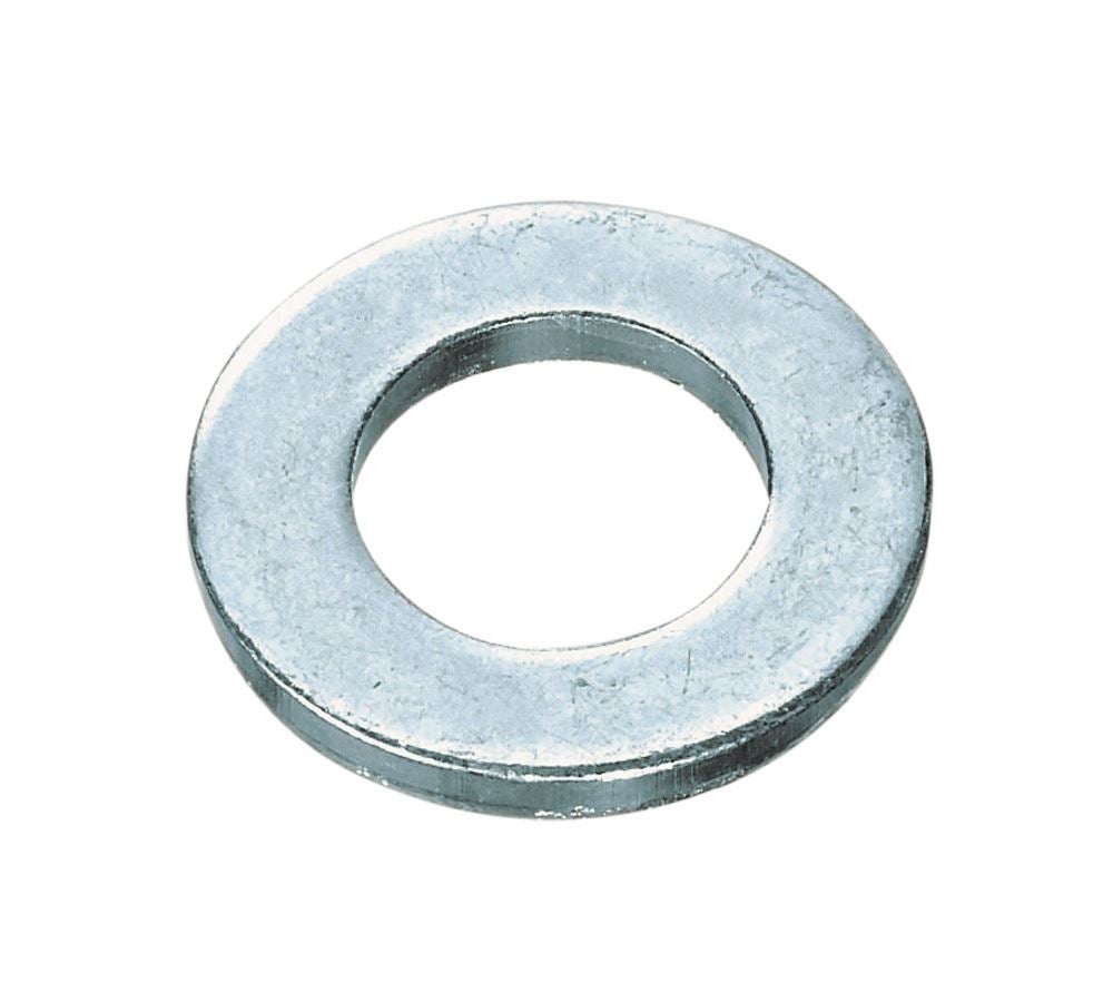 Washers: Washer DIN 125 Form A, galv. zn.