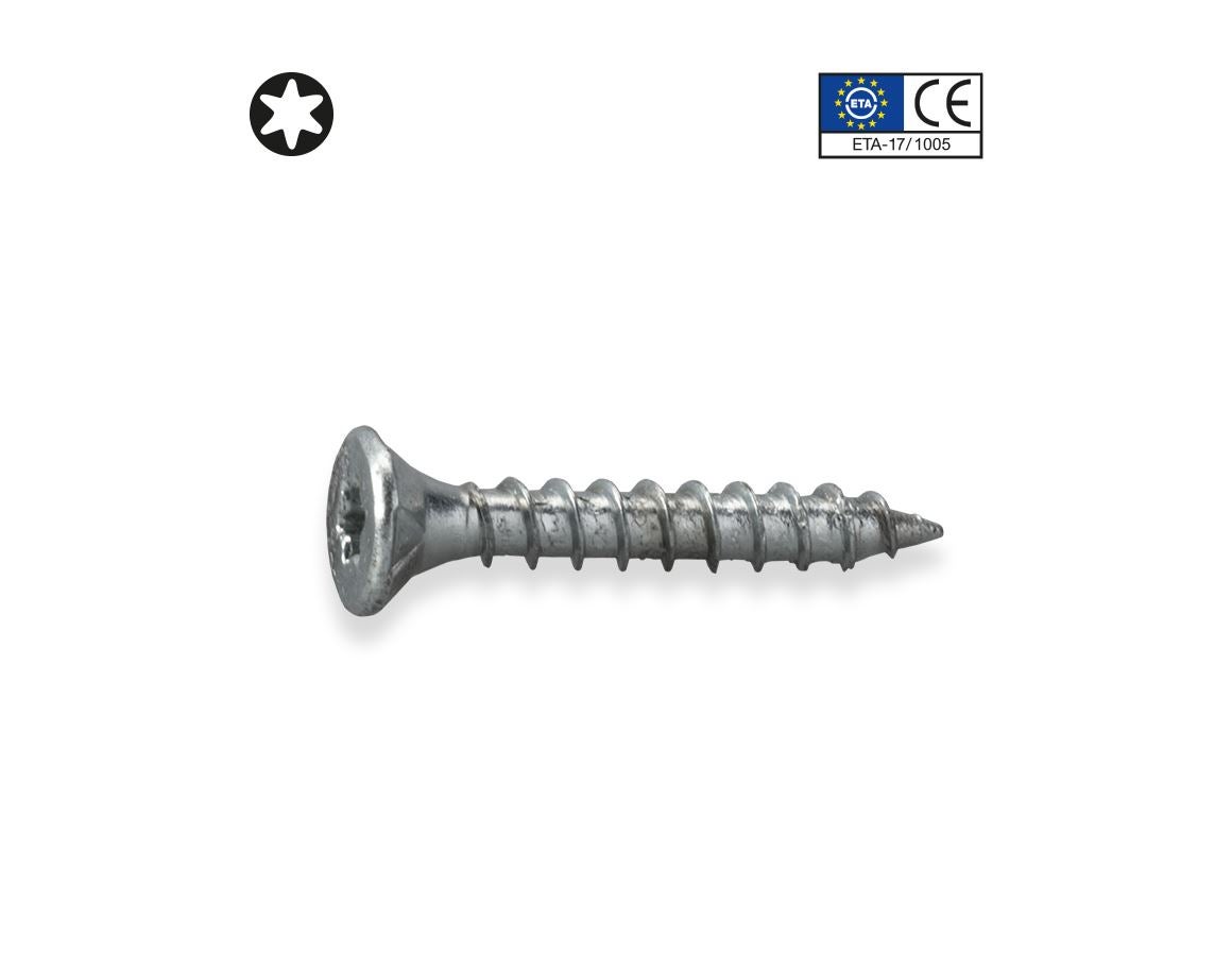 Screws: Universal screw plus with countersunk, VG, vz
