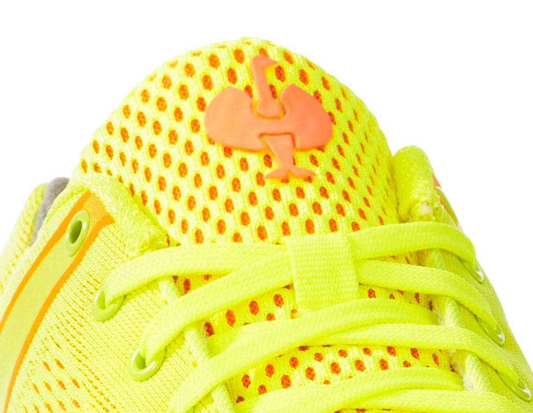 O1: e.s. O1 Work shoes Asterope + high-vis yellow/high-vis orange 2