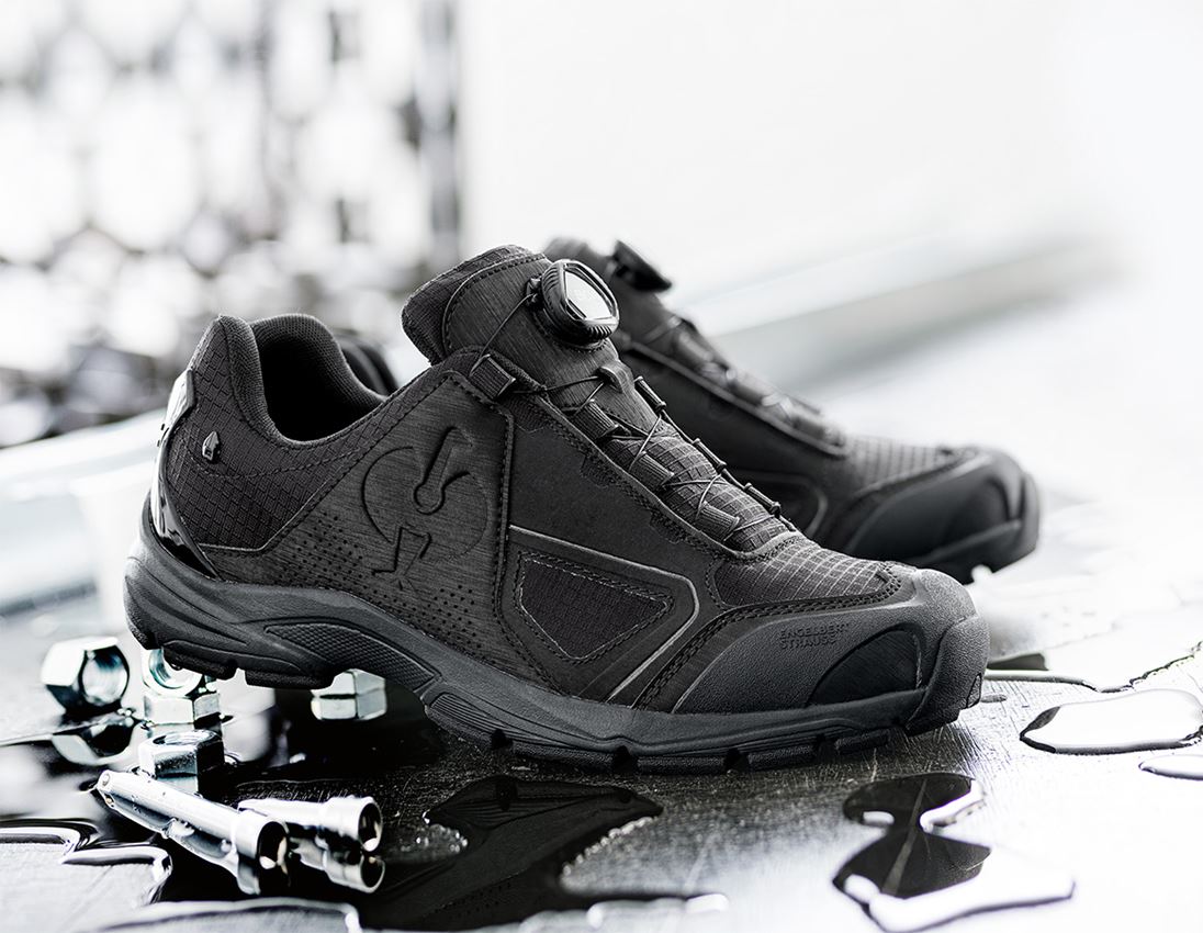 O2: O2 Chaussures de travail e.s. Minkar II + noir