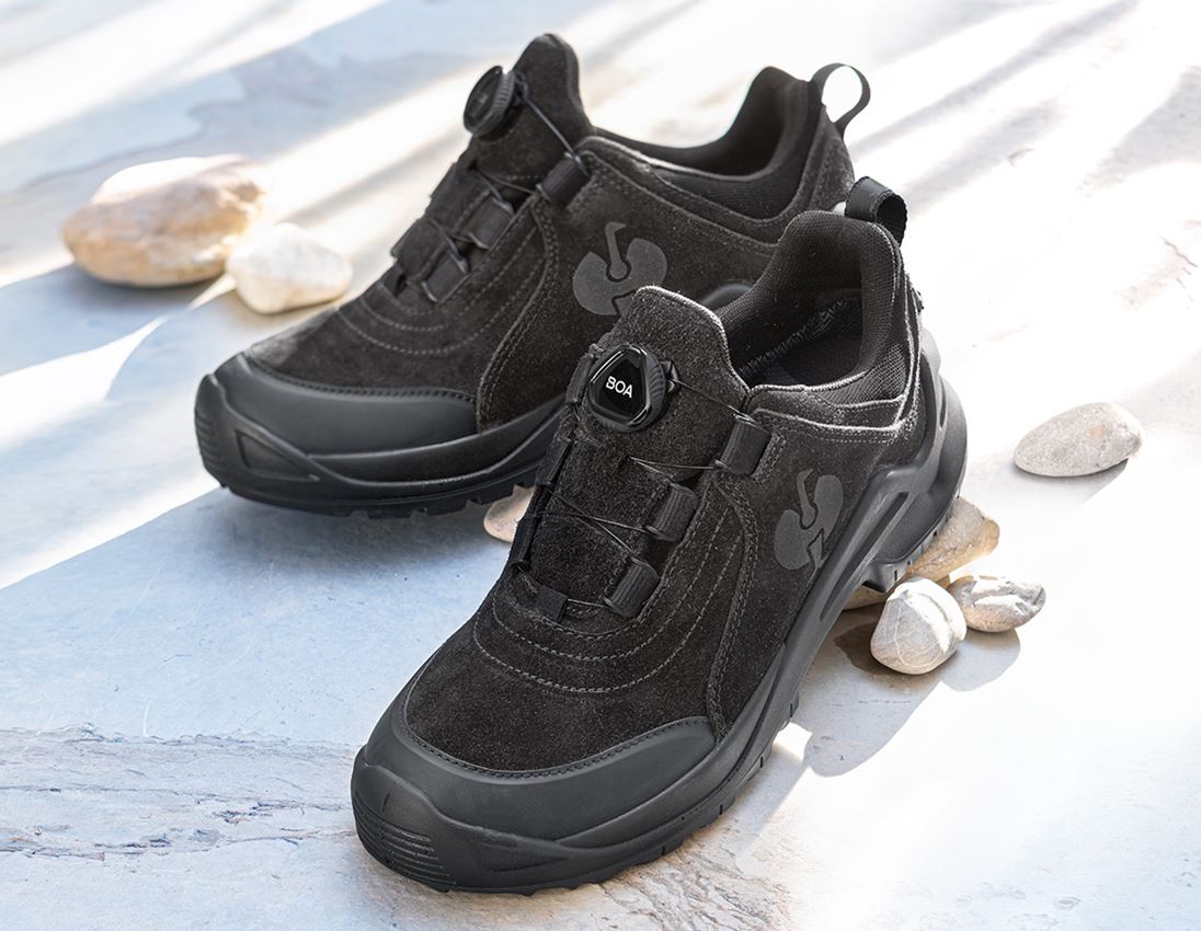Footwear: O2 Work shoes e.s. Apate II low + black