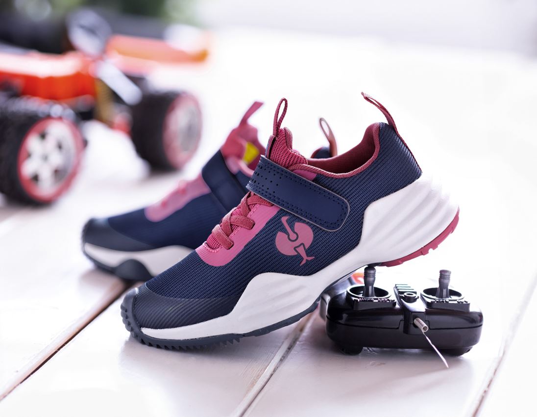 Footwear: Allround shoes e.s. Porto, children's + deepblue/tarapink 1